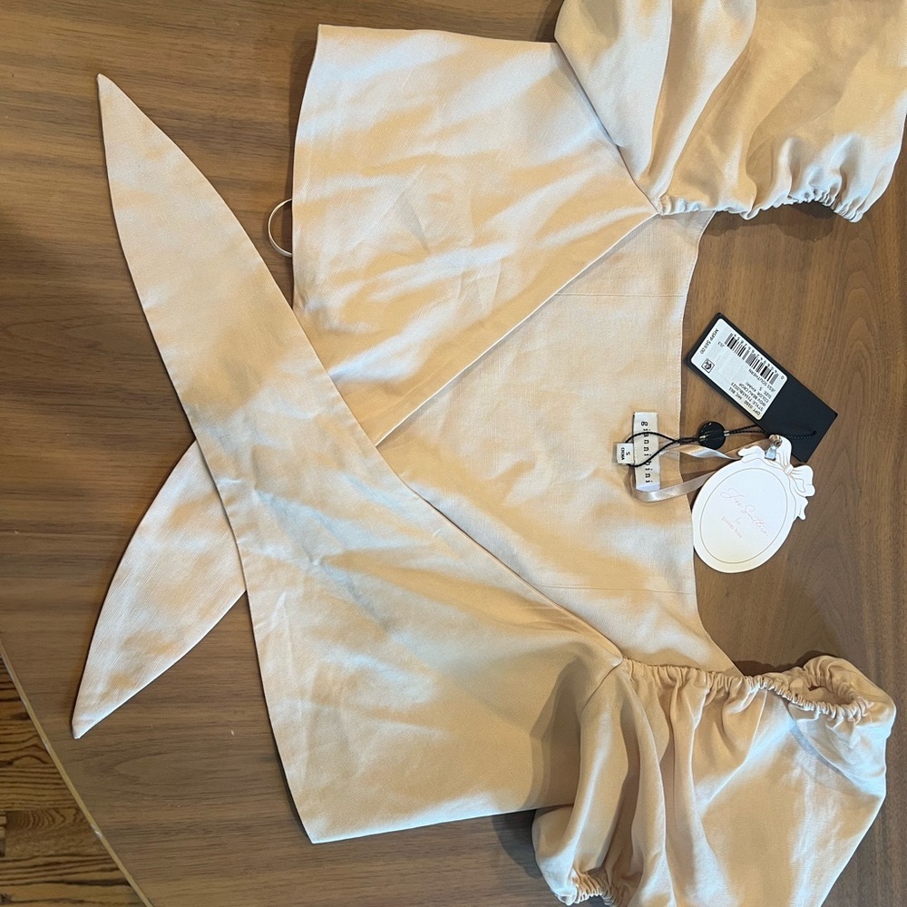 Gianni Bini Tan Blouse